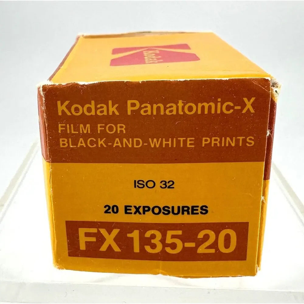 Kodak Panatomic-X FX 135-20 Black & White Film 35mm ISO 32 Vintage Expired 1984